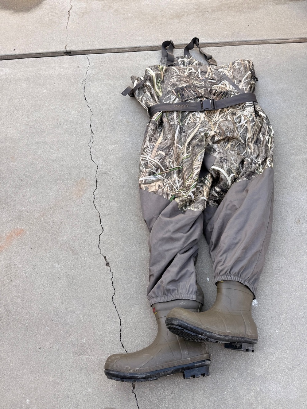 Rogers 2 in 1 breathable waders